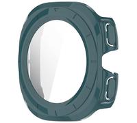 JSGHGDF Copertura completa Smartwatch Integrato Protezione Dello Schermo In Vetro Temperato Difesa Duro Del Manicotto Della Protezione Della Cassa Per Orologio 7 47mm Cristallo