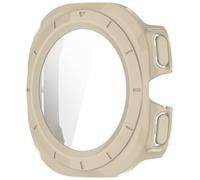 JSGHGDF Copertura completa Smartwatch Integrato Protezione Dello Schermo In Vetro Temperato Difesa Duro Del Manicotto Della Protezione Della Cassa Per Orologio 7 47mm Cristallo