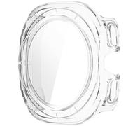 JSGHGDF Copertura completa Smartwatch Integrato Protezione Dello Schermo In Vetro Temperato Difesa Duro Del Manicotto Della Protezione Della Cassa Per Orologio 7 47mm Cristallo