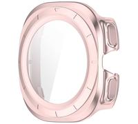 JSGHGDF Copertura completa Smartwatch Integrato Protezione Dello Schermo In Vetro Temperato Difesa Duro Del Manicotto Della Protezione Della Cassa Per Orologio 7 47mm Cristallo