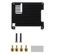 JSGHGDF Dissipazione di calore Alluminio Ventilatore di raffreddamento Passivo Risparmio di Spazio Metal Shell Enclosure per 4B Scheda di Sviluppo Accessori Alluminio Dissipatore Fan