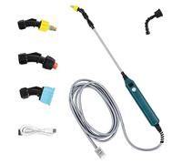 JSGHGDF Distributore automatico per irrigazione delle piante, 60 cm, manico estensibile, tubo di aspirazione da 2 m, per irrigazione elettrica portatile semplice da giardinaggio