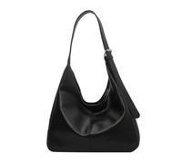 JSGHGDF Elegante borsa a tracolla da donna con ampio spazio per tutti i giorni, essenziale per ufficio, università e tempo libero, Nero