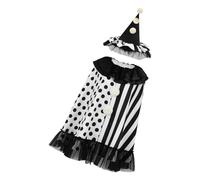 JSGHGDF Eleganti mantelli in poliestere da strega per il gioco di ruolo | Mantello staccabile per feste di Halloween e feste a tema, feste in costume, travestimento fantasy
