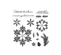 JSGHGDF Fustella in metallo e timbro in silicone a tema natalizio essenziale per scrapbooking per la creazione di divertenti fustelle in metallo per decorazioni natalizie