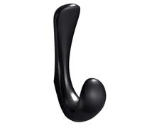 JSGHGDF Gancio porta accappatoio per la casa, Black | Appendiabiti e asciugamani da parete con base a vite nascosta per l ' uso nel bagno ' ingresso