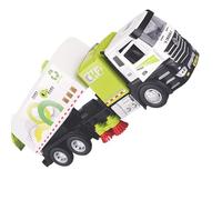 JSGHGDF Manuale educativo del Camion della spazzatrice Spinta in Lega Spinta per i Bambini migliora l ' apprendimento del Giocattolo Famiglia per Auto in Lega con Piano Realistico e Sicuro
