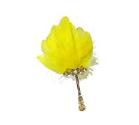 JSGHGDF Piccolo ventaglio decorativo con piume, per feste a tema, rievocazioni storiche e progetti creativi per foto, ventaglio decorativo