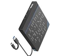JSGHGDF Plugs And Play Esterno Disco Disco USB Type C Interfacce Hubs USB per Combustione del Disco VCD E Trasferimento File USB Type C Esterno