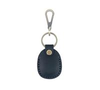 JSGHGDF Pratico e robusto porta carte di accesso in pelle PU, elegante design a goccia, accessorio per ufficio, scuola e appartamento, Nero , M