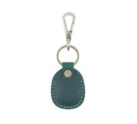 JSGHGDF Pratico e robusto porta carte di accesso in pelle PU, elegante design a goccia, accessorio per ufficio, scuola e appartamento, Verde scuro, M