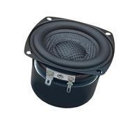 JSGHGDF Professionale 3Inch Altoparlanti Woofer Quadrati HiFi Grade Output Fibra di Vetro Coni Tessuti 86dB Sensibilità HiFi Bass