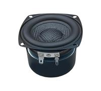 JSGHGDF Professionale 3Inch Altoparlanti Woofer Quadrati HiFi Grade Output Fibra di Vetro Coni Tessuti 86dB Sensibilità HiFi Bass