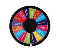 JSGHGDF Scheda Roulette Routing A Doppia Facciata Interattivamente KTV Che Beve Roulette Ruota per Riunioni Gruppo Spinner Intrattenimento