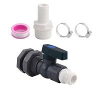 JSGHGDF Semplice rubinetto a dispersione minerale ABS per una gestione efficiente dell'acqua piovana nell'abbellimento del rubinetto del tamburo della pioggia Splitter