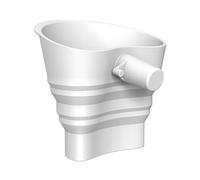 JSGHGDF Silicone Flessibile Farina di Cottura Imbuto Stand Mixer Attacco Polvere Imbuto Flessibile Per Accessori Accessori Pieghevole