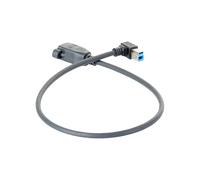 JSGHGDF Speed Velice USB3.0 Cavo Montaggio del Pannello Angolato Destro da 0 5 M Connettori da Maschio A Femmina per Dispositivi Industriali