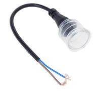 JSGHGDF Staffa per lampada per acquario per striscia luminosa T8 Base in gomma trasparente impermeabile adatta per pesci da laghetto per vasca da bagno Base per lampada per acquario per piscina