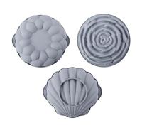 JSGHGDF Stampo in silicone flessibile per mousse, torta, cilindrico, a forma di bobina, al cioccolato, per feste e celebrazioni, stampo per torte in silicone