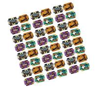 JSGHGDF Stoviglie sostenibili essenziali degli spuntini della carta del partito di Halloween per il vassoio di carta facile da usare della soluzione di servizio del festival