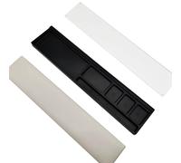 JSGHGDF Tastiera poggiapolsi Pad Supporto acrilico Ergonomico Palm Rest Desktop Storage Box Facile Digitazione per Ufficio