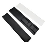 JSGHGDF Tastiera poggiapolsi Pad Supporto acrilico Ergonomico Palm Rest Desktop Storage Box Facile Digitazione per Ufficio