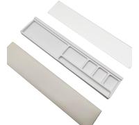 JSGHGDF Tastiera poggiapolsi Pad Supporto acrilico Ergonomico Palm Rest Desktop Storage Box Facile Digitazione per Ufficio