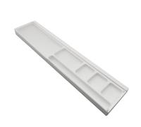 JSGHGDF Tastiera poggiapolsi Pad Supporto acrilico Ergonomico Palm Rest Desktop Storage Box Facile Digitazione per Ufficio