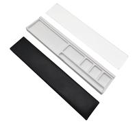 JSGHGDF Tastiera poggiapolsi Pad Supporto acrilico Ergonomico Palm Rest Desktop Storage Box Facile Digitazione per Ufficio