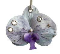 JSGHGDF Tiny Flower Code Addizione Piano Artistico Sottile Trasporto per Rudimenti Quotidiani Portachiavi Sottile per Sacchi, Blu, Taglia unica