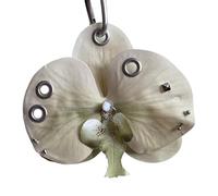 JSGHGDF Tiny Flower Code Addizione Piano Artistico Sottile Trasporto per Rudimenti Quotidiani Portachiavi Sottile per Sacchi, Verde, Taglia unica