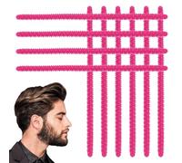 JSHDUSA Bigodini per capelli spirale, strumento elastico rotante, strumento arricciacapelli per capelli ricci, kit permanente per capelli ricci, bacchette spirale in silicone, strumenti da salone
