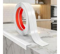 JSIWOTH 3,1M Profilo Angolare PVC Flessibile Autoadesivo 90-180°, Modanatura Protettiva per Angoli Interni ed Esterni, Bordo Decorativo per Parete e Soffitto (Bianco, W:16MM)