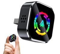 JSJHJZJ 2-in-1 Wireless Carplay & Android Auto Adapter, Ultra-Compact Design, Larger Vents, Faster And More Stable Connection for iOS 9+ & Android 11+(Color)