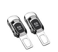 JsjjQf 2 Pezzi Prolunga Cintura Sicurezza Auto per Mazda CX-60 CX-7 CX-8 CX-9 CX-90,Fibbia della Cintura Fermo Disattivazione dell'Allarme Cintura di Sicurezza,D-Normal