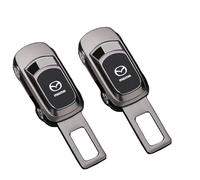 JsjjQf 2 Pezzi Prolunga Cintura Sicurezza Auto per Mazda CX-60 CX-7 CX-8 CX-9 CX-90,Fibbia della Cintura Fermo Disattivazione dell'Allarme Cintura di Sicurezza,C-Normal