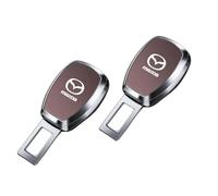 JsjjQf 2 Pezzi Prolunga Cintura Sicurezza Auto per Mazda MX-3 MX-30 MX-5 MX-6,Fibbia della Cintura Fermo Disattivazione dell'Allarme Cintura di Sicurezza,A-Normal