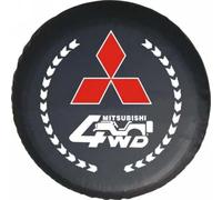JsjjQf Copertura di scorta per Mitsubishi Pajero pinin 1998-2004 2005 2006,Scorta Copriruota Copertura della Ruota Antipolvere AntiGraffio Copriruota Pneumatici Accessori,A-14inch