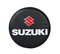 JsjjQf Copertura di scorta per Suzuki Grand Vitara XL-7 Samurai Sidekick SX4,Scorta Copriruota Copertura della Ruota Antipolvere AntiGraffio Copriruota Pneumatici Accessori,15inch