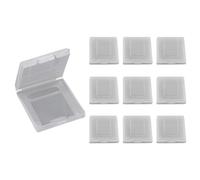 JSKWIKE 10 PCS Copertura Antipolvere di Plastica Trasparente Bossolo Gioco Protettiva Gioco di Carte Cartuccia di Immagazzinaggio della Cassa della Scatola per Gameboy Color GB/GBC/GBP
