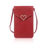 JSKWIKE Mini Borsa a Tracolla per Telefono Cellulare da Donna - Borsa Piccola per Carte e Telefono