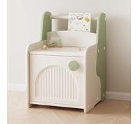 JSLJJBD Comodino Moderno for Camera da Letto con libreria e Ampio Mobile Contenitore Adatto a camere da Letto, soggiorni, studi, Appartamenti e dormitori(Green)