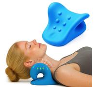 JSM FITNESS Trazione Cervicale Professionale per Dolore Cervicale e le Spalle | Cuscino e Supporto Cervicale - Cervicale Collo Rimedi per Collo Infiammato, Postura e Ufficio