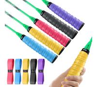 JSMTKJ 10 Pezzi Nastro Grip Professionali per Racchette da Tennis, Badminton - Antiscivolo Traspirante con Assorbimento Sudore | Racchetta da Tennis per Competizioni Allenamenti