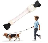 Jsnwernb Braccialetti Flash - Braccialetti luminosi,Le luci di avvertimento si illuminano nel braccialetto Flash nero per la passeggiata del cane in bicicletta di notte