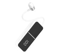 Jsnwernb Cuffie senza fili - Auricolari con riduzione del rumore e clip per il rovescio,Auricolari per affari con display digitale - per viaggi, sport, lavoro, corsa, allenamento business