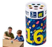 Jsnwernb Giocattoli Di Ordinamento Di Colori Per Bambini - Gioco Di Legno Di Riconoscimento Del Colore,Gioco Educativo Per Bambini - Per 3 Anni E Più Materna Prescolare Compleanno