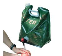 Jsnwernb Sacca Pieghabile per Riserva d'Acqua | Conservazione Impermeabile Con Rubinetto,Capacità Grande Litri Sacco Trasportabile Manico - per Outdoor Campeggio Escursionismo Arrampicata Picnic