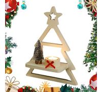 Jsnwernb Scaffali Decorativi | Portaoggetti Per Conservazione A Design Albero Di Natale,Scaffali Galleggianti Festivi per Piante | Per Le Feste Camera Da Soggiorno Cucina Ingresso