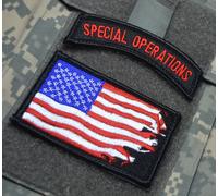 Jsoc Sigillo Speciale Guerra Ninja Blk Ops Matita Tasca Ssi : Bandiera+Sp Scheda